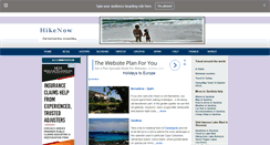 Desktop Screenshot of hikenow.net